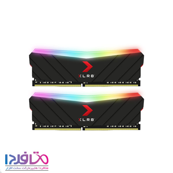 رم پی ان وای 16 گیگابایت دو کاناله مدل XLR8 Gaming EPIC-X RGB فرکانس 4600 مگاهرتز