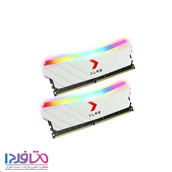 رم پی ان وای 16 گیگابایت دو کاناله مدل XLR8 EPIC-X RGB فرکانس 3600 مگاهرتز