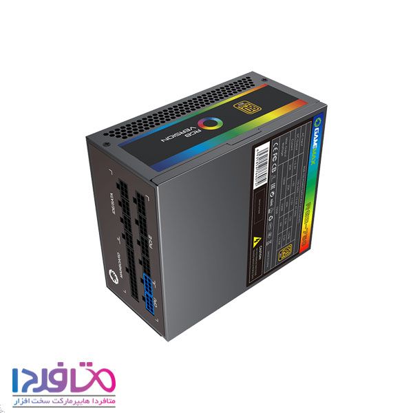 پاور 750 وات گیم مکس مدل RGB750 Rainbow