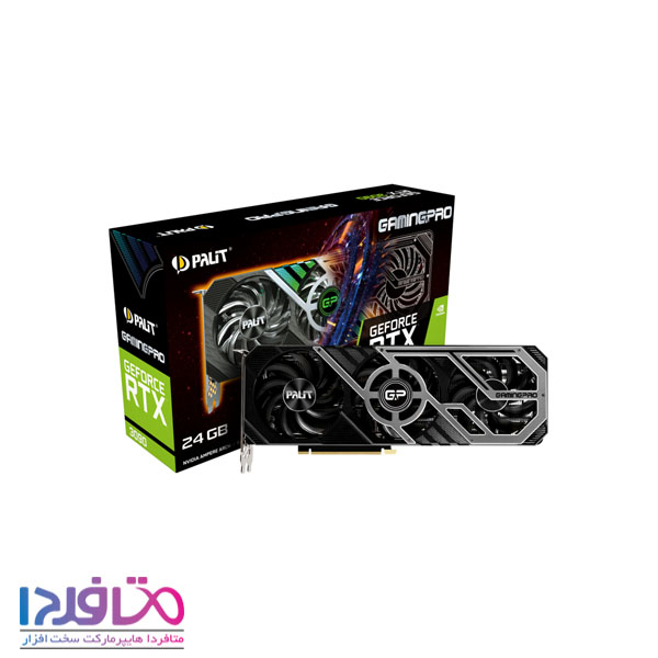 کارت گرافیک پلیت مدل GeForce RTX 3080 10GB GamingPro