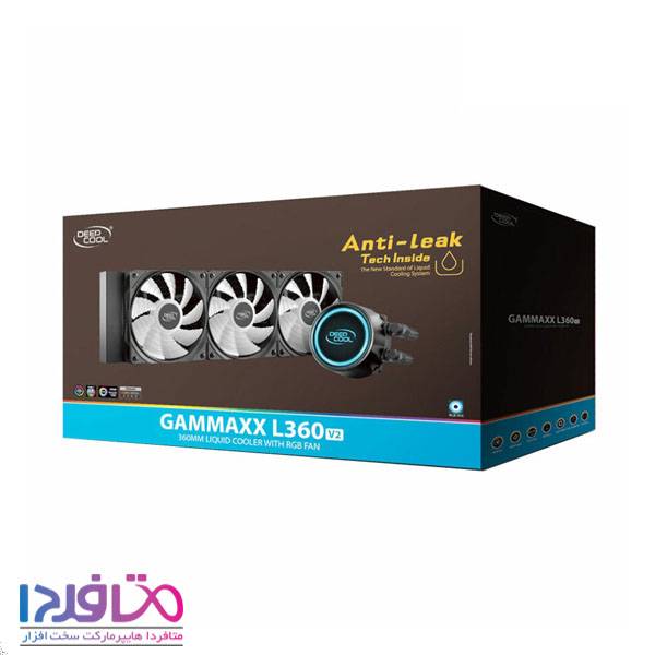 فن خنک کننده مایع پردازنده دیپ کول مدل GAMMAXX L360 V2 RGB