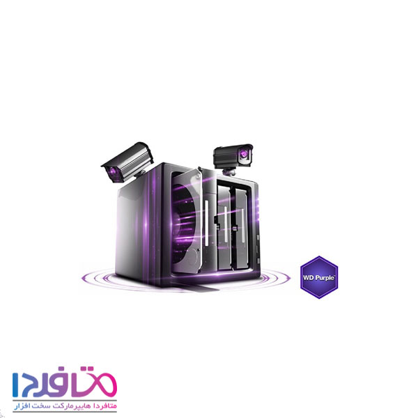 هارد اینترنال وسترن دیجیتال مدل Purple ظرفیت 4 ترابایت