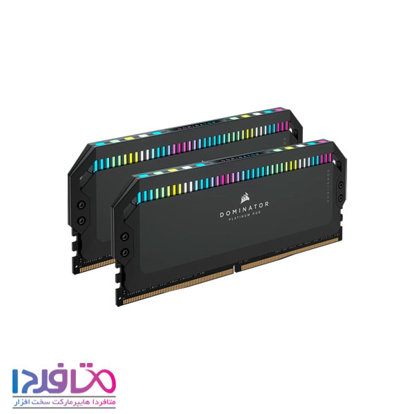 رم کورسیر دو کاناله 64 گیگابایت مدل Dominator Platinum RGB فرکانس 5600 مگاهرتز
