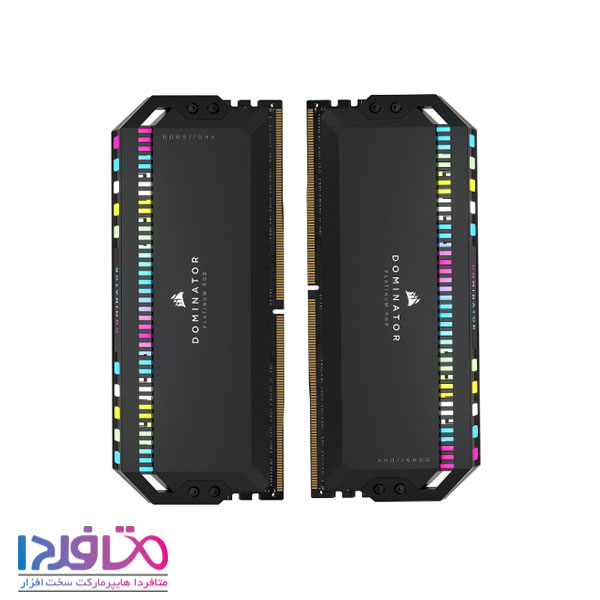 رم کورسیر دو کاناله 32 گیگابایت مدل Dominator Platinum RGB فرکانس 3600 مگاهرتز