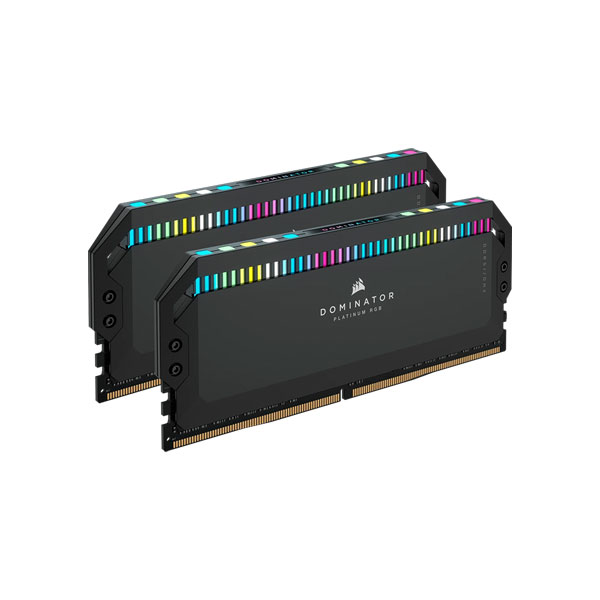 رم کورسیر دو کاناله 64 گیگابایت مدل Dominator Platinum RGB فرکانس 3200 مگاهرتز