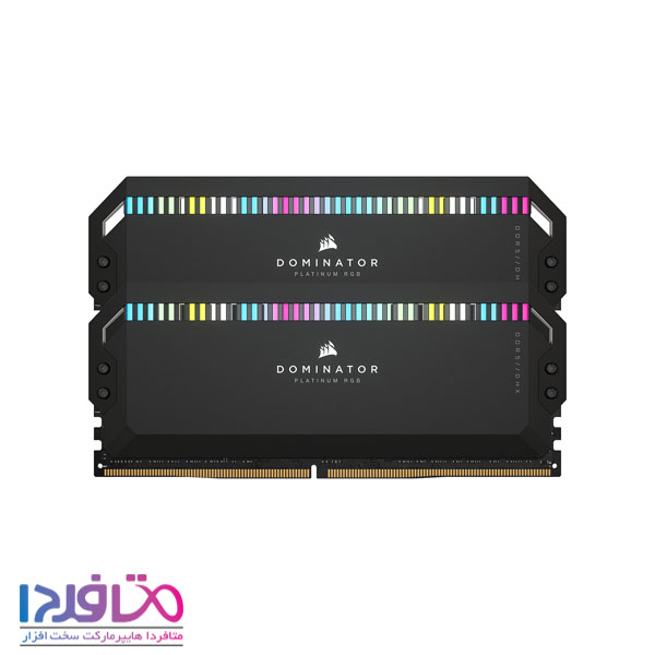 رم کورسیر دو کاناله 64 گیگابایت مدل Dominator Platinum RGB فرکانس 3200 مگاهرتز