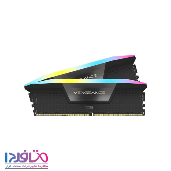 رم کورسیر دو کاناله 64 گیگابایت مدل VENGEANCE RGB فرکانس 5200 مگاهرتز