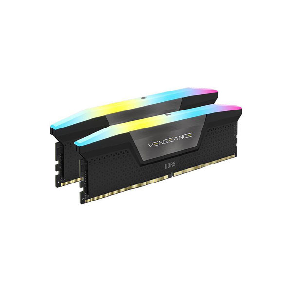 رم کورسیر دو کاناله 48 گیگابایت مدل VENGEANCE RGB فرکانس 5600 مگاهرتز