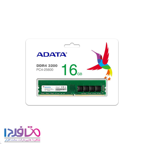 رم ای دیتا 16 گیگابایت PC4-25600 با فرکانس 3200 مگاهرتز