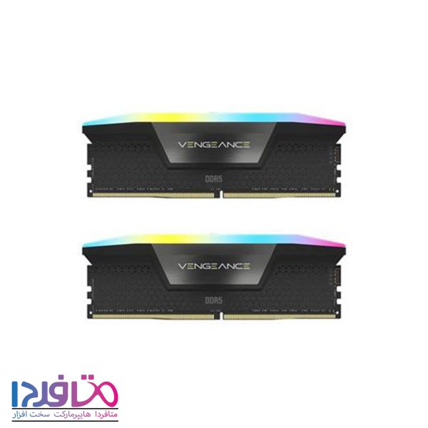رم کورسیر دو کاناله 32 گیگابایت مدل VENGEANCE RGB PRO فرکانس 6600 مگاهرتز