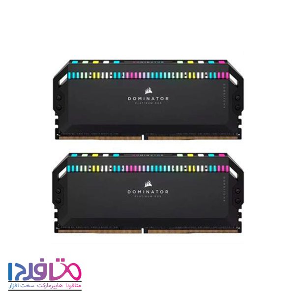 رم کورسیر دو کاناله 64 گیگابایت مدل DOMINATOR PLATINUM RGB فرکانس 6800 مگاهرتز
