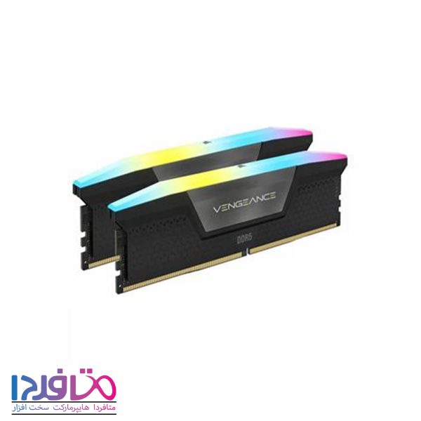 رم کورسیر دو کاناله 32 گیگابایت مدل VENGEANCE RGB PRO فرکانس 6800 مگاهرتز