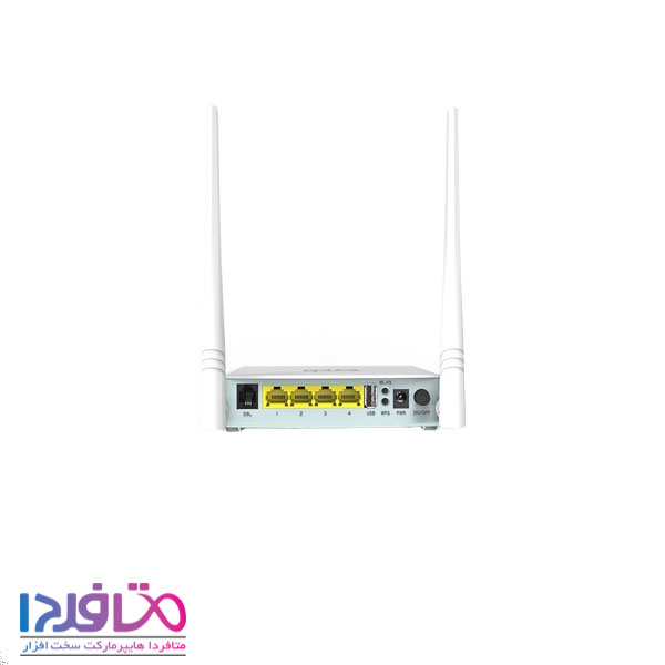 مودم روتر VDSL/ADSL بی سیم N300 تندا مدل V300 ا Tenda V300 VDSL/ADSL Wireless N300 Modem Router