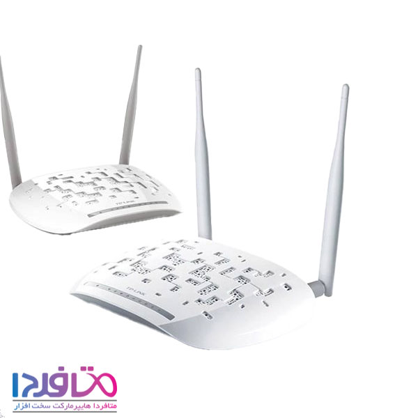 مودم روتر تی پی لینک TD-W8961N ا TP-LINK TD-W8961N ADSL2 Plus Wireless N300 Modem Router